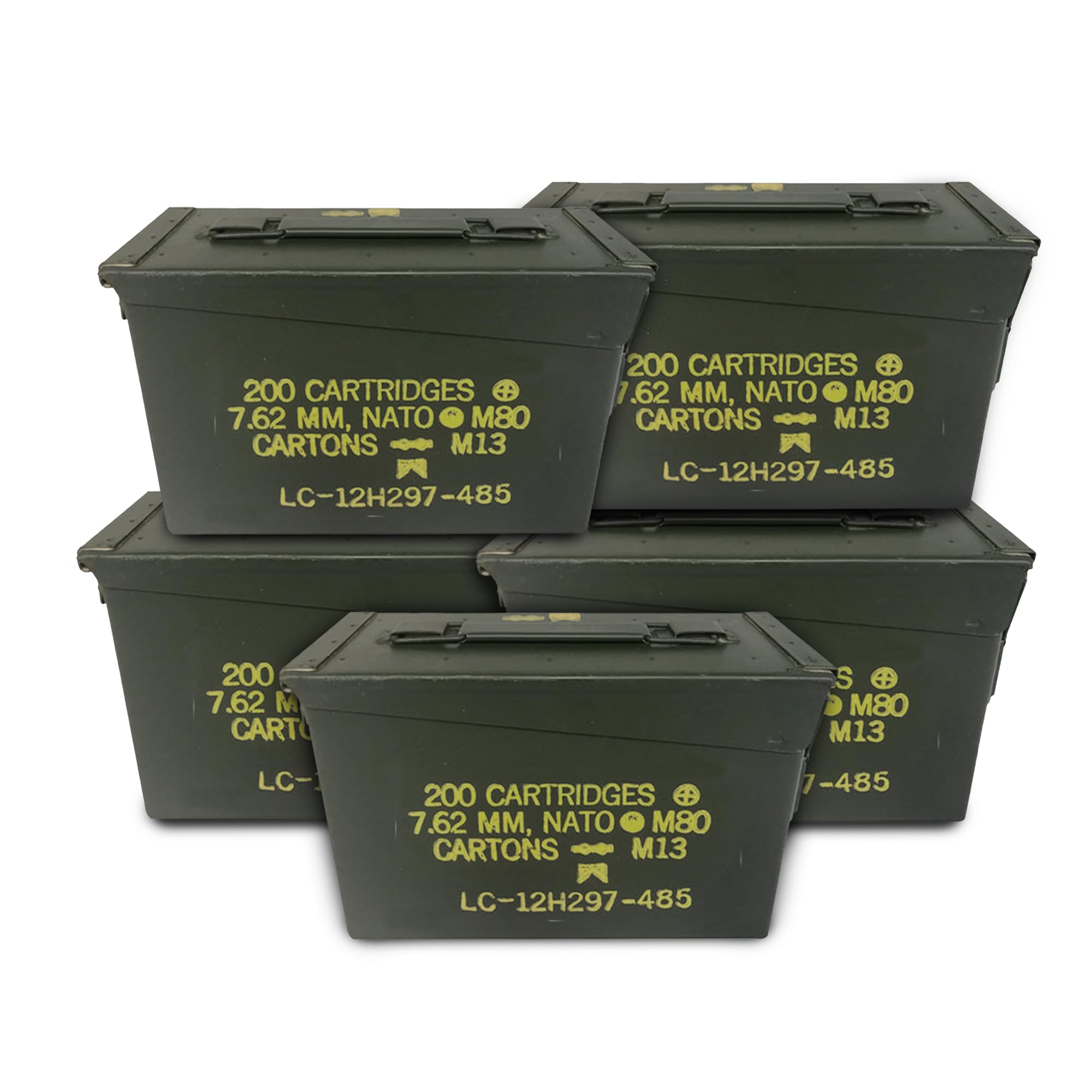 Amazon.com: Green Ammo Storage Can (5 Pack) – Carbon Steel